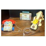 (3) Vintage Fisher Price Toy Lot