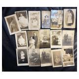Assorted RPPC Real Photo Postcard Lot