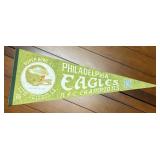 81 Super Bowl Philadelphia Eagles Football Pennant