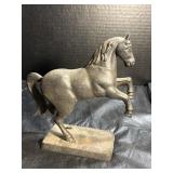 Antique Cast Iron Stallion Horse Bank