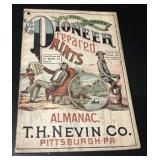 1896 PIONEER PREPARED PAINTS Almanac