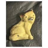 Antique Cast Iron Cat Paperweight