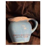 Eisenhower Center Mini Pottery Pitcher - Abilene