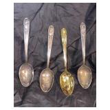 Vintage U.S. President Souvenir Spoons