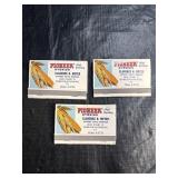 (3) NOS Pioneer Seeds Matchbooks Lot