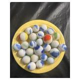 Assorted Vintage Shooter Marbles Lot