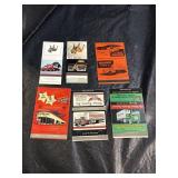 Assorted Matchbook Covers - Semi Trucks