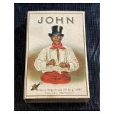 John Mini Cigarros Box (Empty) - Black Americana