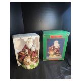 Christmas Music Figurine - Peaceful Kingdom Santa