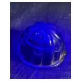 Columbus Metal Prod. Cobalt Blue Glass Light Cover