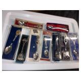Assorted Vintage Souvenir Spoons Lot