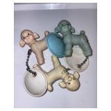 Vintage Lamb Baby Rattle