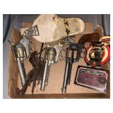 Assorted Vintage Western Toy Gun Lot
