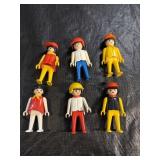 Vintage 1974 Geobra Figures Lot