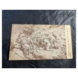 Antique Military WW1 Official War Photo Card