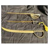 Vintage Sword Letter Openers Lot