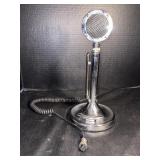 Vintage ASTATIC Silver Eagle Chrome Microphone