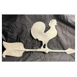 Antique Rooster Weather Vain -  17 3/4 L