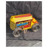 Vintage Marx Diesel Tractor Toy - Works