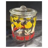 Vintage Anchor Hocking Lamb Bunny Duck Glass Jar