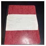 1777 German Family Scrapbook - Baptism Clothing