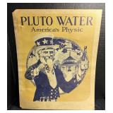 1967 Uncle Sam Pluto Water Poster French Lick, IN