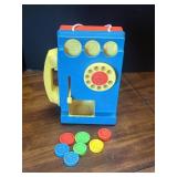 Vintage Handi-Craft Talking Pay Phone Toy
