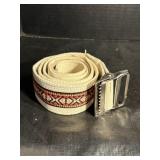 Vintage J.T. Posey Aztec Style Belt - Arcadia, CA