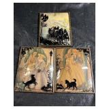 Assisted Bubble Shadow Framed Prints Lot
