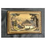 German Black Forest 3D Wood Carving Wall Art