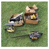 Assorted Chainsaw Parts Lot