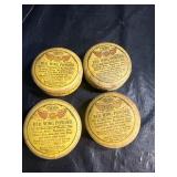 (4) NOS Red Wing Powder Rat Corn Poison