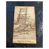 Antique Military WW1 Official War Photo Card
