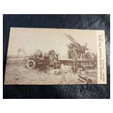 Antique Military WW1 Official War Photo Card