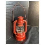 Vintage Bulbs Red Lantern