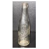 Vintage Embossed Dr. Pepper Bottle - Indianapolis