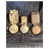 Antique Electric Doorbells Lot - UNTESTED