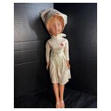 Vintage MPF Red Cross Nurse Doll - 19 inches