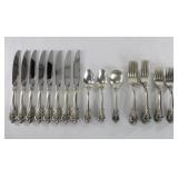 Wallace Sterling Silver Flatware Set, 39 Pieces