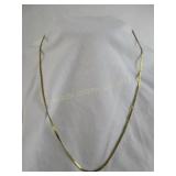 18KT Yellow Gold Fancy Link Necklace
