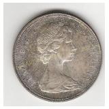 Silver 1966 Canadian Dollar Coin