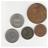 Assorted Foreign Coins