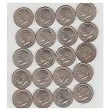 (20) US 1976  Kennedy Half Dollar Coins