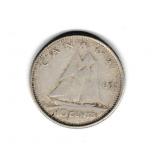 Canadian 1960 Silver Dime