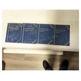 (62) Lincoln Memorial Pennies in Collector Books