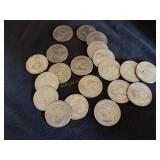 20 Susan B. Anthony Dollar Coins