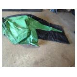 Black & Green Tarp