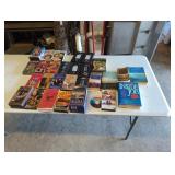 Assorted VHS Movies and Books