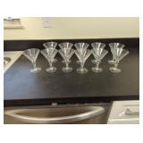(11) Vintage DUNCAN MILLER Crystal  Glasses
