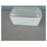Vintage PYREX Glass Covered R refrigerator Dish